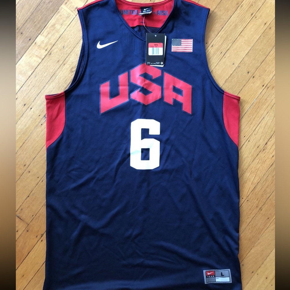 Nike USA Olympic Basketball jersey 2012 x LeBron James